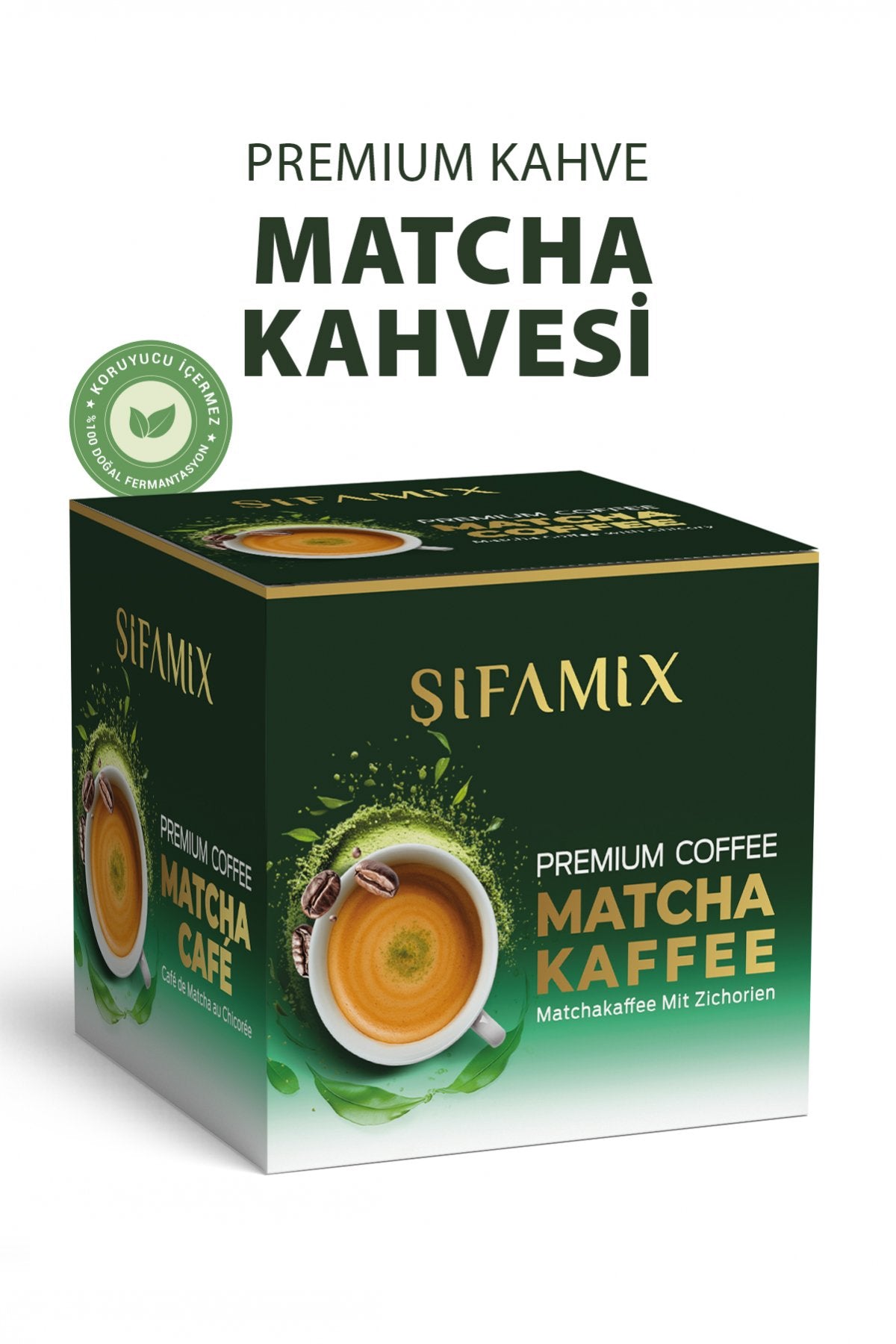 Café Minceur Détox à la Chicorée & au Matcha - ŞIFAMIX DETOKS KAHVE