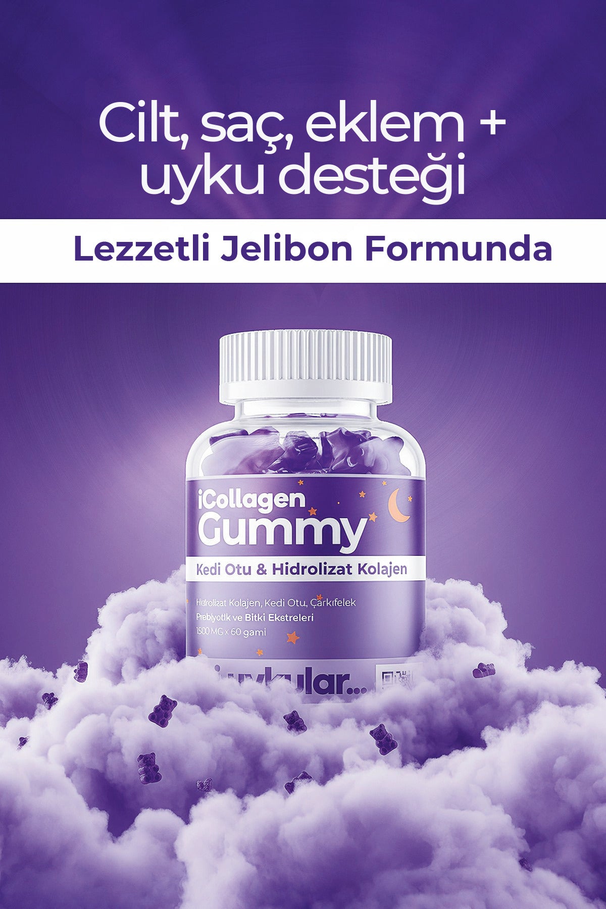 GUMMY BONNE NUIT - iCOLLAGEN IYI UYKULAR