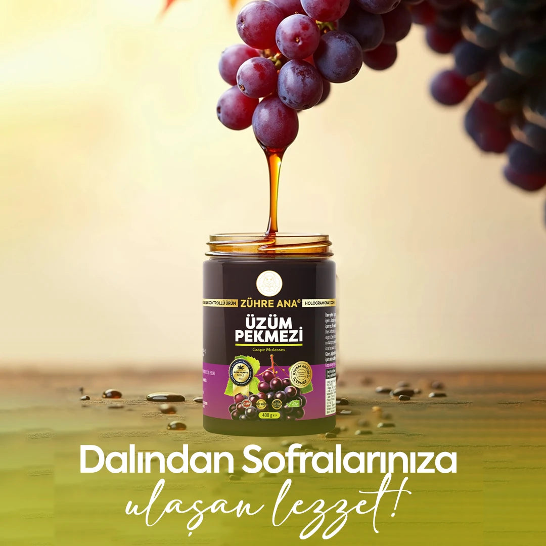 MÉLASSE DE RAISIN - ZÜHRE ANA ÜZÜM PEKMEZI