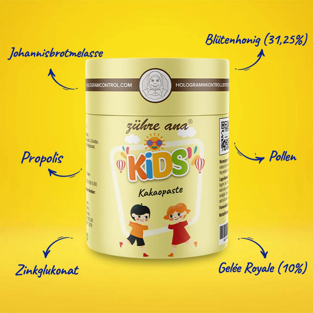 PÂTE VITAMINE ENFANTS - ZÜHRE ANA KAKAOLU MACUN