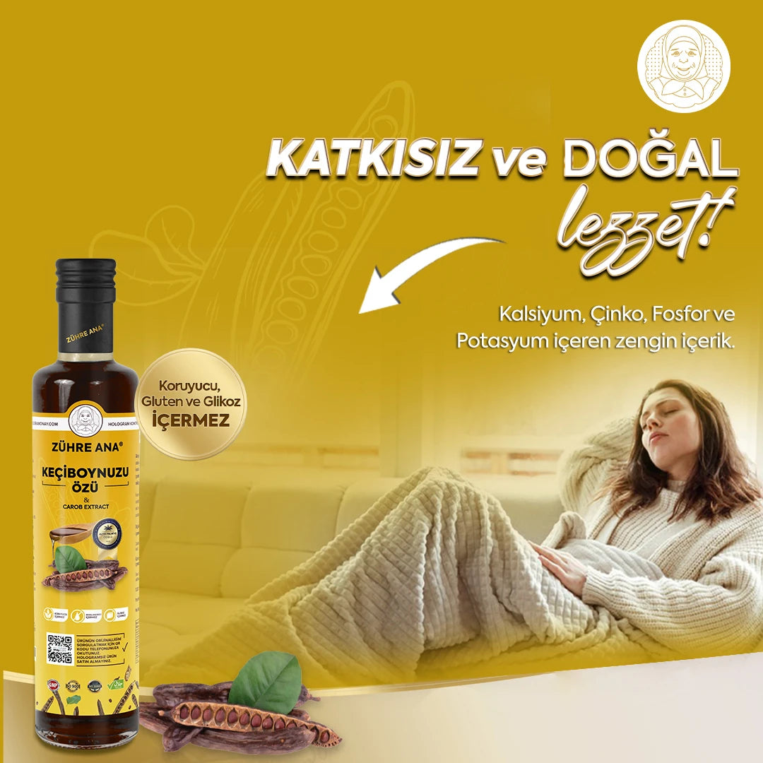 EXTRAIT DE CAROUBE - ZÜHRE ANA KECIBOYNUZU ÖZÜ