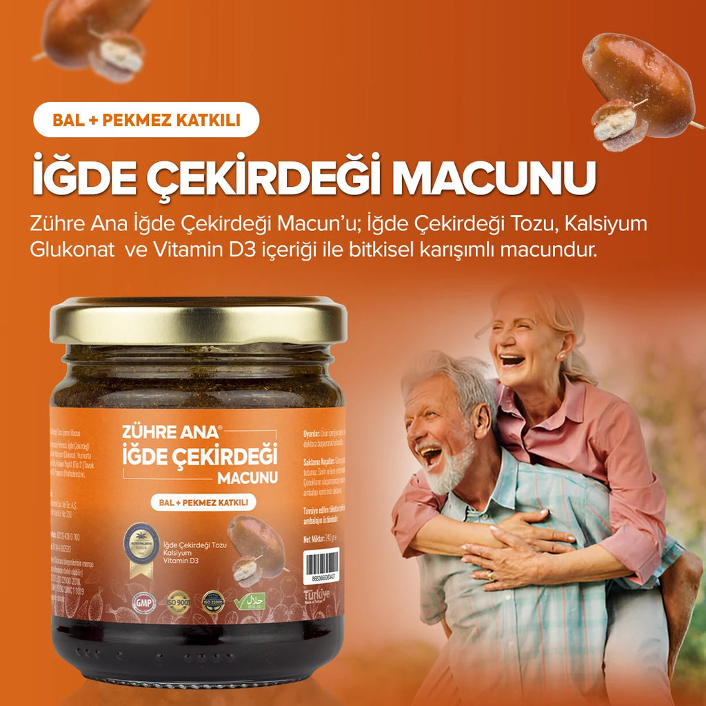 PÂTE DE GRAINE D'ARGOUSIER - ZÜHRE ANA IGDE CEKIRDEGI MACUNU