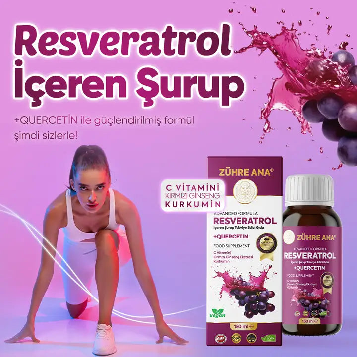 SIROP RESVÉRATROL - ZUHRE ANA RESVERATROL SURUP