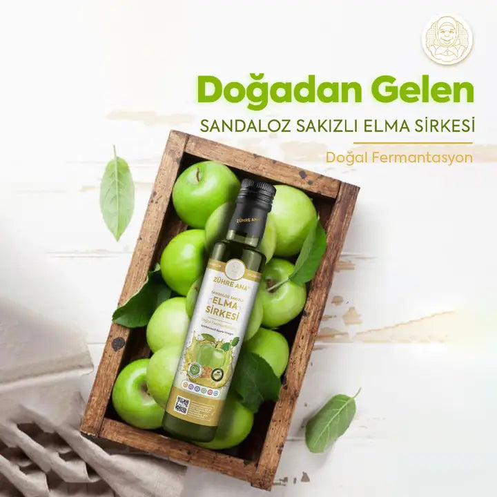 VINAIGRE DE CIDRE DE POMME AU MASTIC - ZUHRE ANA SANDALOZLU ELMA SIRKESI