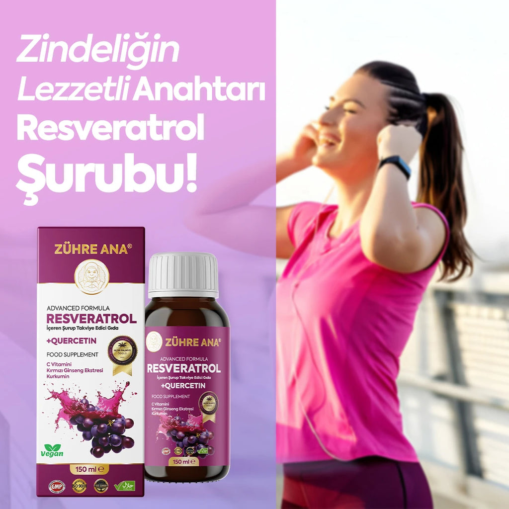 SIROP RESVÉRATROL - ZUHRE ANA RESVERATROL SURUP
