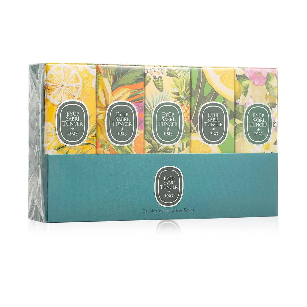 PACK 5 MINI COLOGNES AGRUMES — EYÜP SABRI TUNCER SEYAHATBOY