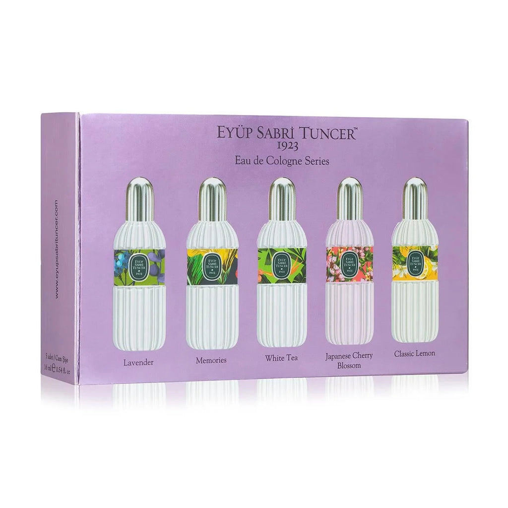 PACK 5 MINI COLOGNES EN VERRE N°2 — EYÜP SABRI TUNCER