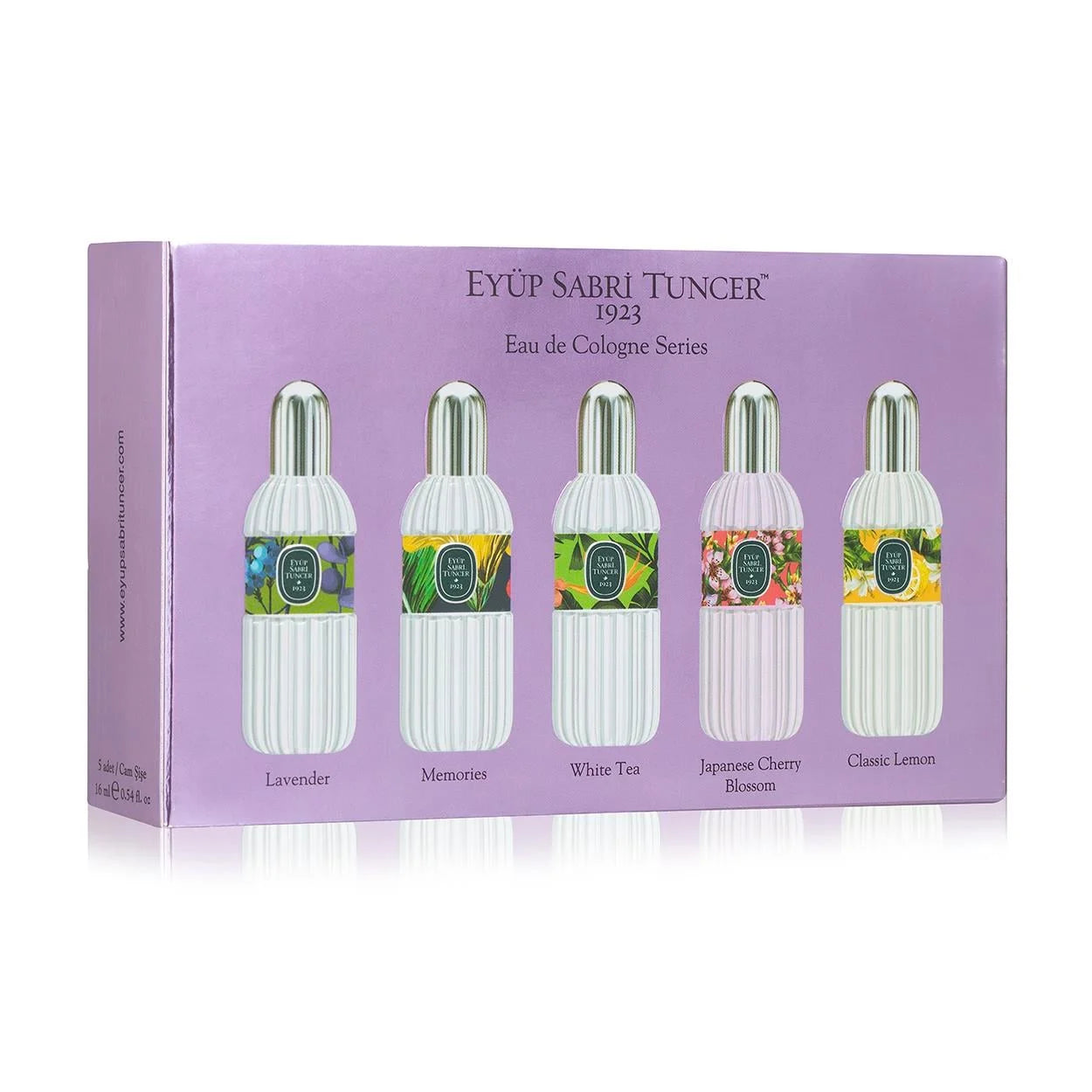 PACK 5 MINI COLOGNES EN VERRE N°2 — EYÜP SABRI TUNCER