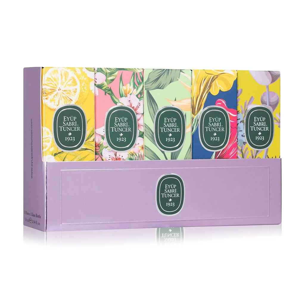 PACK 5 MINI COLOGNES EN VERRE N°2 — EYÜP SABRI TUNCER