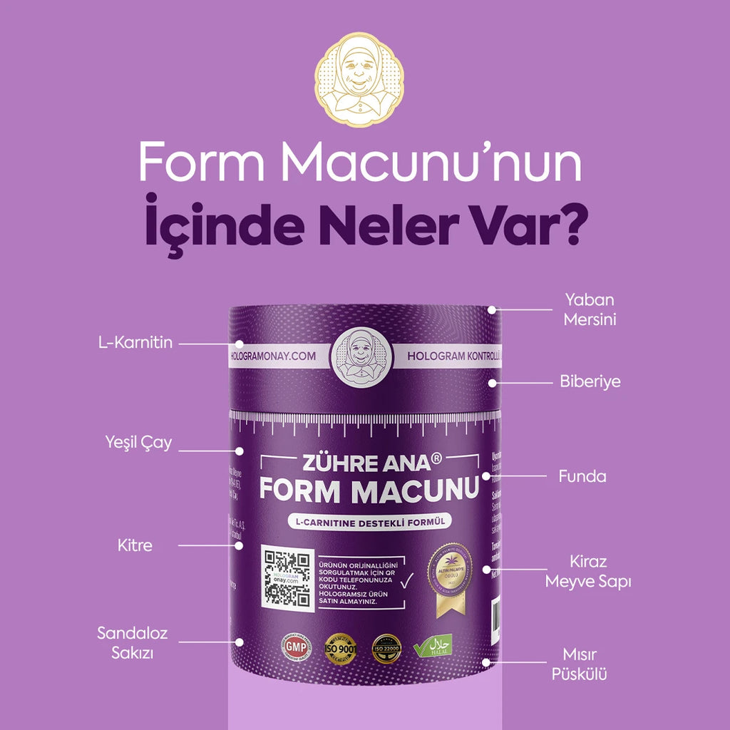 PÂTE MINCEUR - ZÜHRE ANA FORM MACUN
