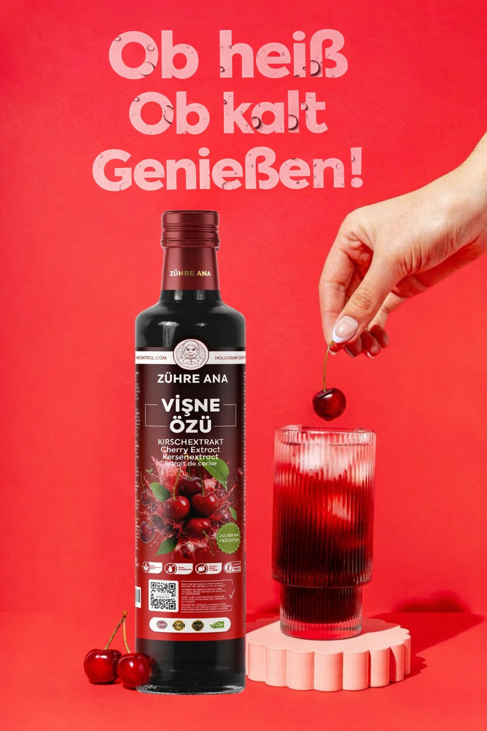 EXTRAIT DE CERISE CONCENTRÉ | ZUHRE ANA VISNE ÖZÜ