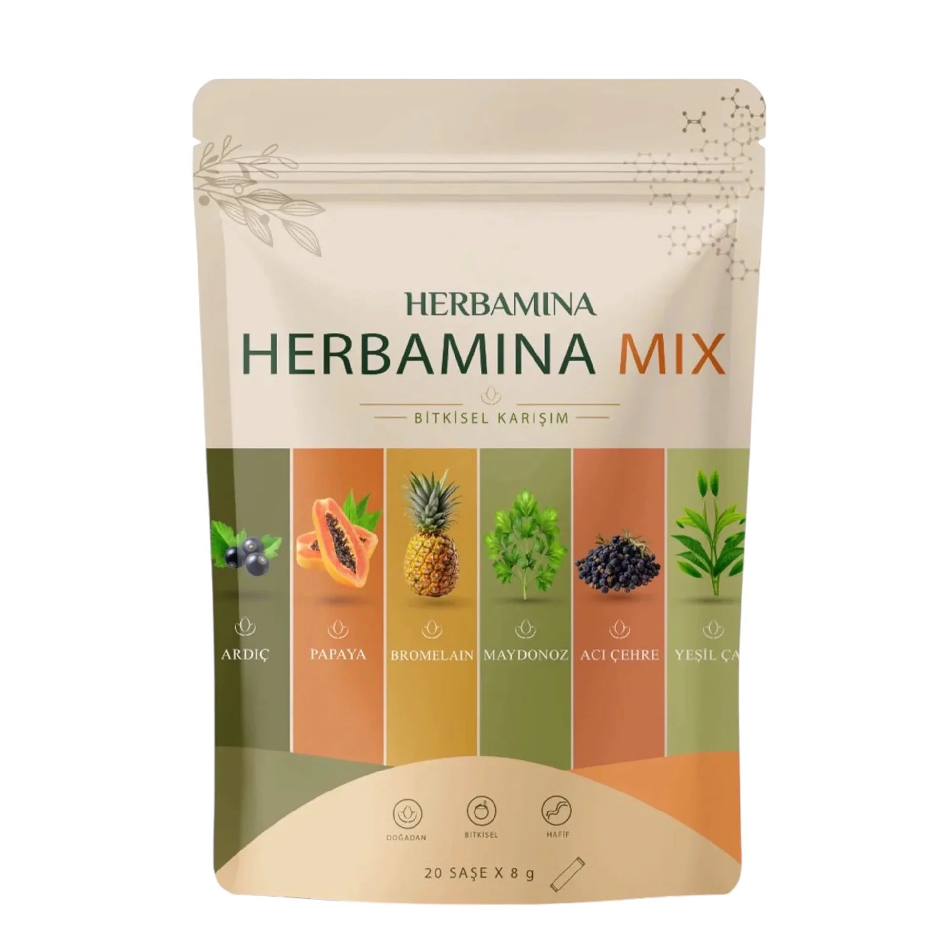 HERBAMINA MIX — MÉLANGE BOTANIQUE | 20 STICKS x 8G | TURQUIE