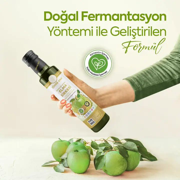 VINAIGRE DE CIDRE DE POMME AU MASTIC - ZUHRE ANA SANDALOZLU ELMA SIRKESI