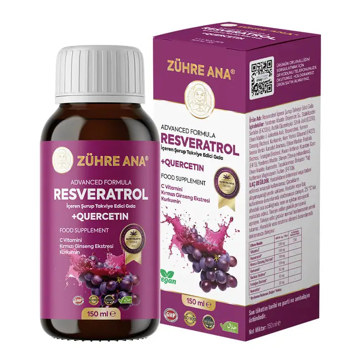 SIROP RESVÉRATROL - ZUHRE ANA RESVERATROL SURUP