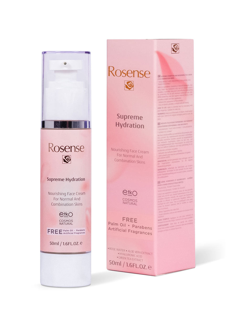 CRÈME HYDRATANTE Peaux normales et mixtes - ROSENSE