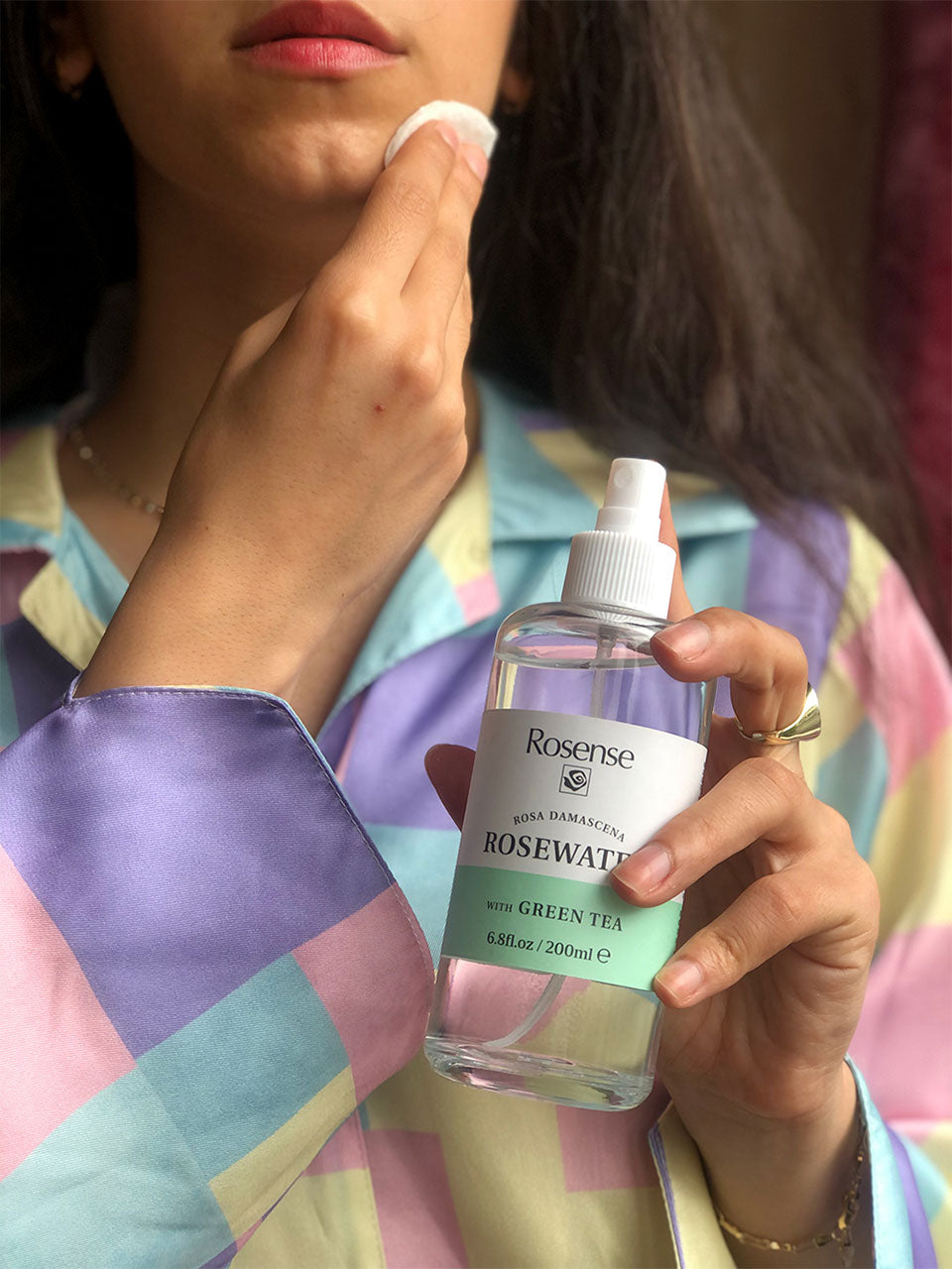 EAU DE ROSE AU THÉ VERT - ROSENSE