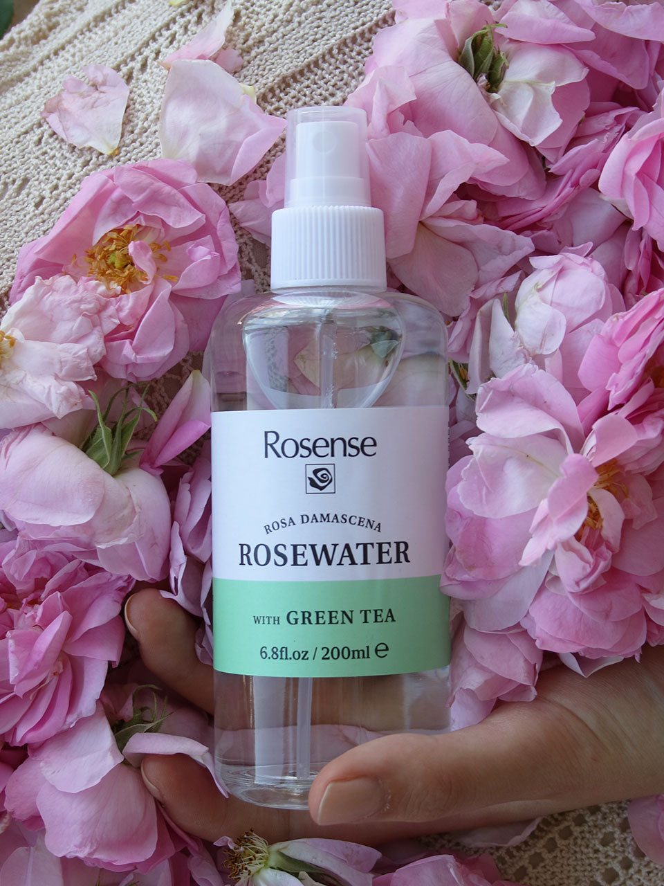EAU DE ROSE AU THÉ VERT - ROSENSE
