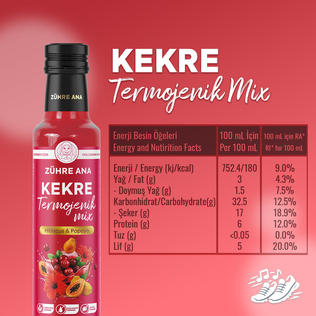 BOISSON THERMOGÉNIQUE KEKRE | ZUHRE ANA KEKRE
