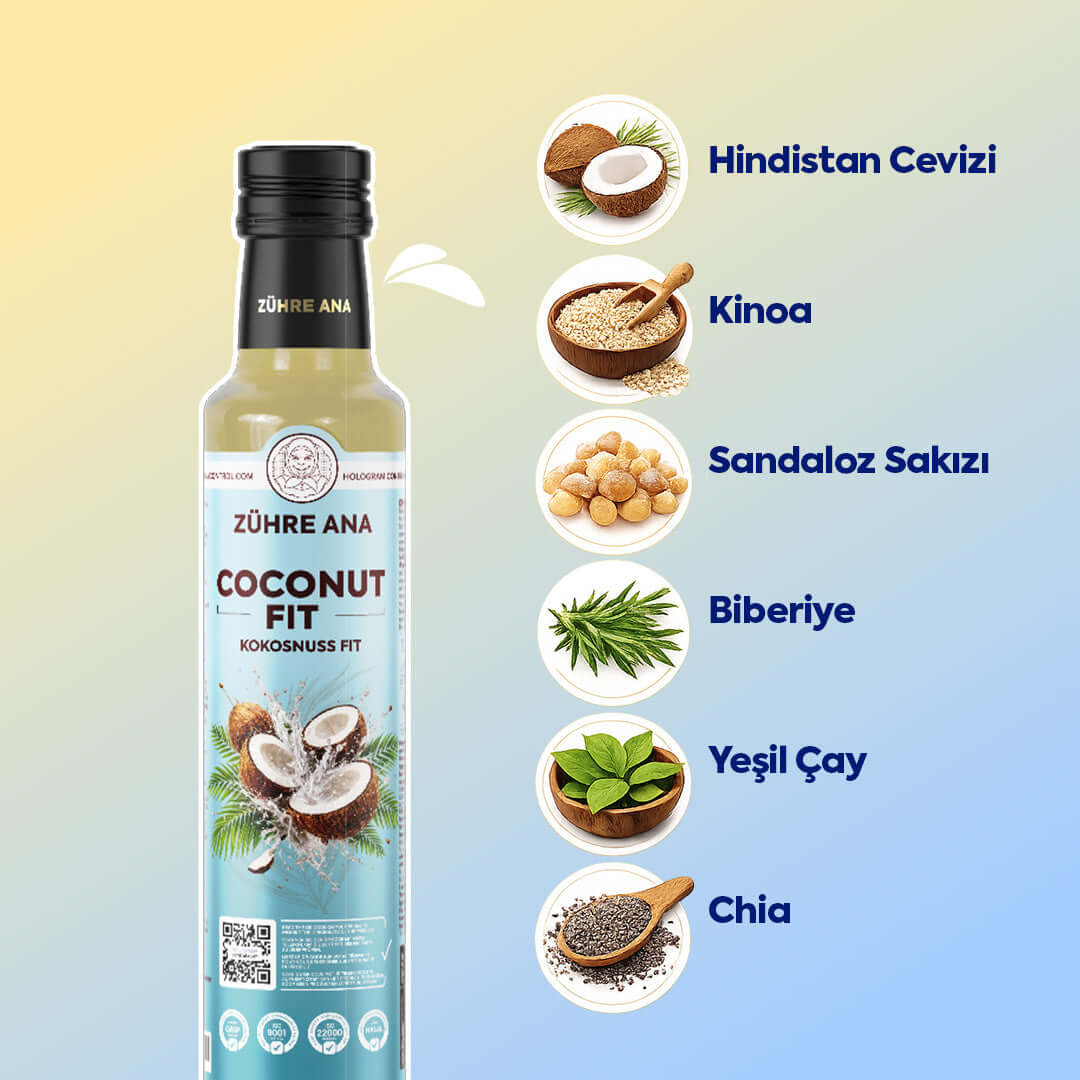 BOISSON BRÛLE GRAISSE COCO - ZÜHRE ANA COCONUT FIT