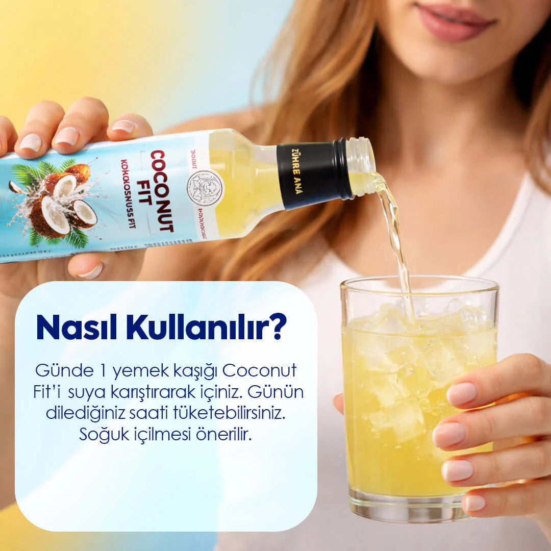 BOISSON BRÛLE GRAISSE COCO - ZÜHRE ANA COCONUT FIT