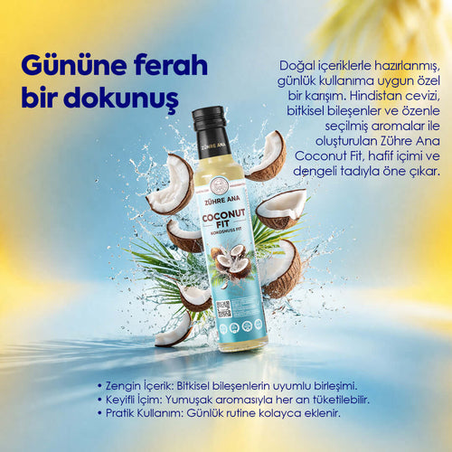 BOISSON BRÛLE GRAISSE COCO - ZÜHRE ANA COCONUT FIT